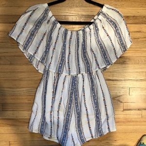 Off the shoulder romper